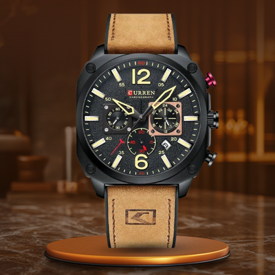 Harry Melbourne® - Excellent Business Leather Quartz Watch