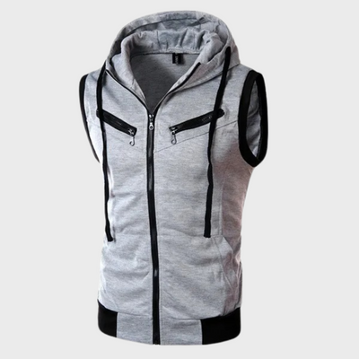Avencea - Sleeveless hooded vest