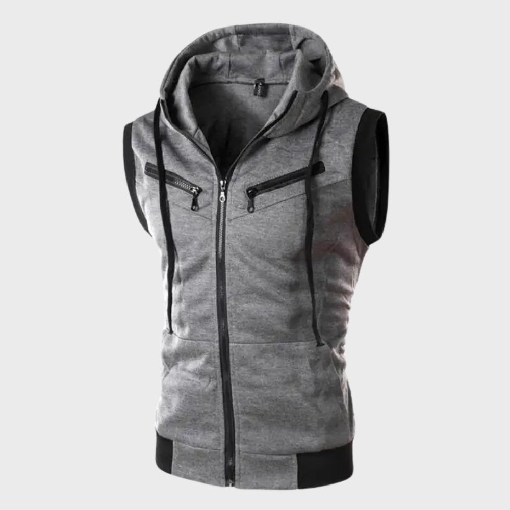 Avencea - Sleeveless hooded vest