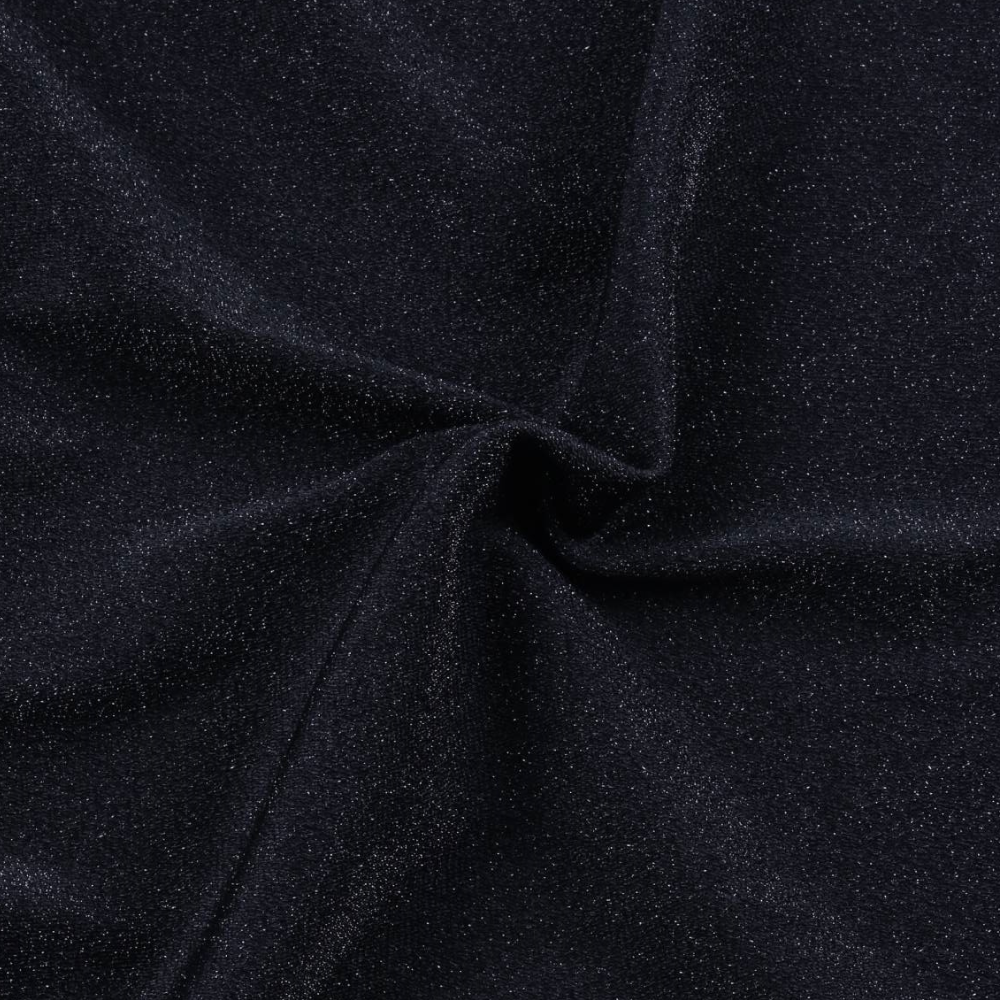 Avencea - Glitter dress for women with short sleeves and long cut