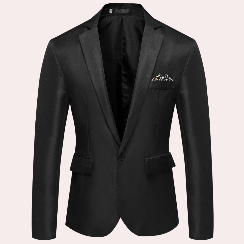 Avencea - Stylish men's blazer made of polyester fiber