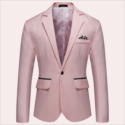 Avencea - Stylish men's blazer made of polyester fiber