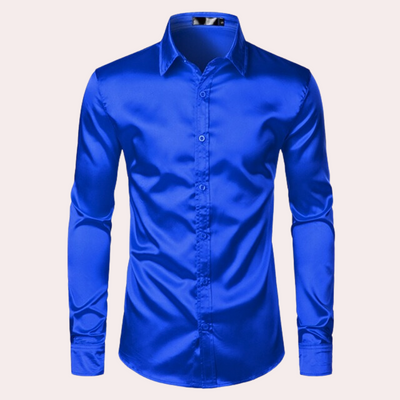 Avencea - Stylish men's shirt with long sleeves
