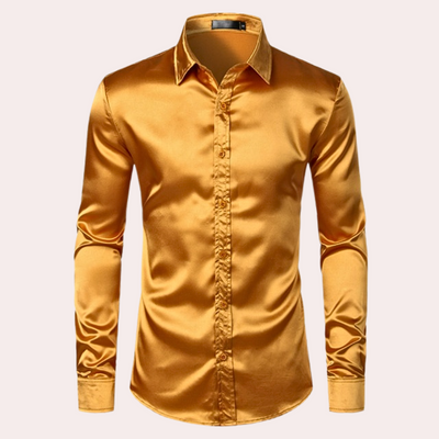 Avencea - Stylish men's shirt with long sleeves