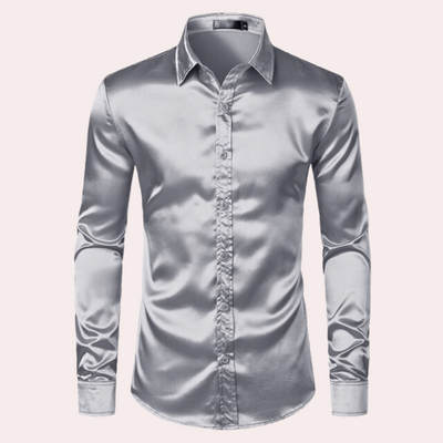 Avencea - Stylish men's shirt with long sleeves