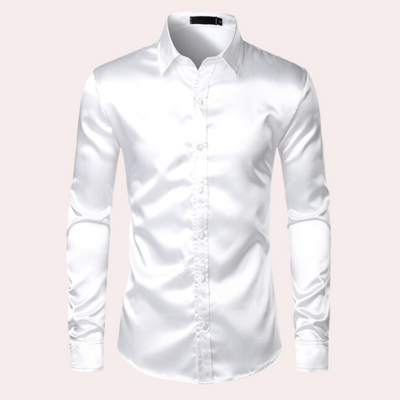 Avencea - Stylish men's shirt with long sleeves