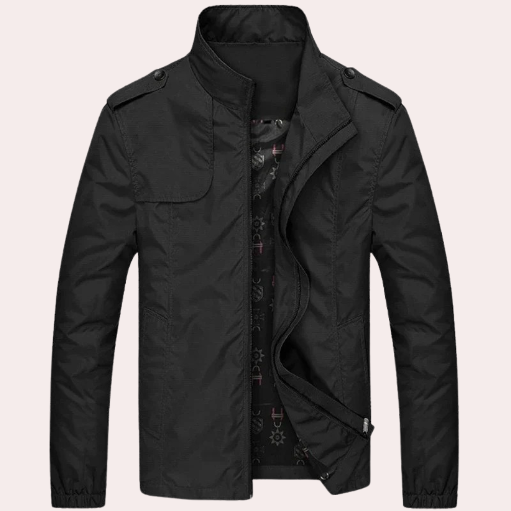 Avencea - Trendy Bomber Jacket for Men: Robust Elegance and Timeless Design