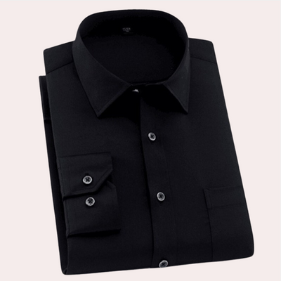 Avencea - Classic Wrinkle-Free Shirt for Men with High Elasticity and Slim Fit