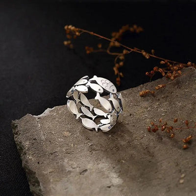Silver Fish Ring