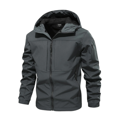 Avencea - Waterproof Fleece Outdoor Jacket for Men (with Hood)
