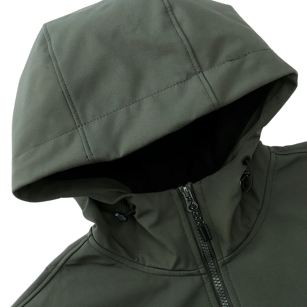 Avencea - Waterproof Fleece Outdoor Jacket for Men (with Hood)