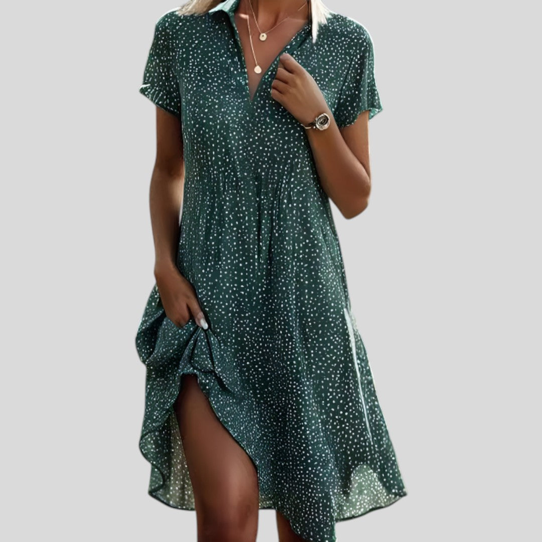 Jane | Stylish Elegant Multi-Color Dress