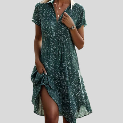 Jane | Stylish Elegant Multi-Color Dress