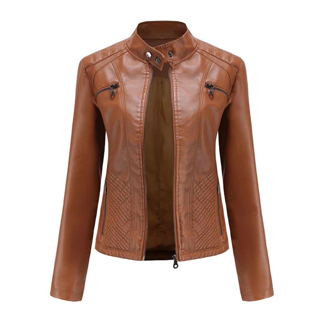Avencea - Elegant leather jacket of high quality