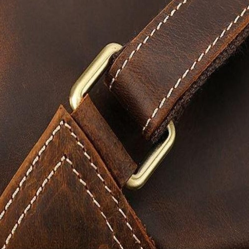 Vintage Leather Backpack