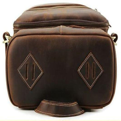 Vintage Leather Backpack
