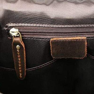 Vintage Leather Backpack