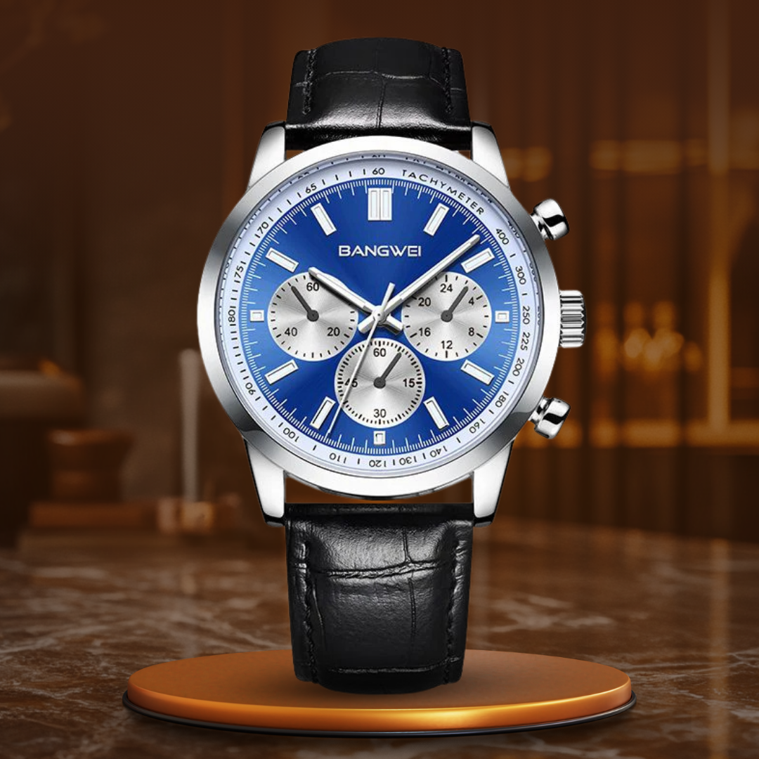 Casual Sport Military Business Leather Quartz Watch™