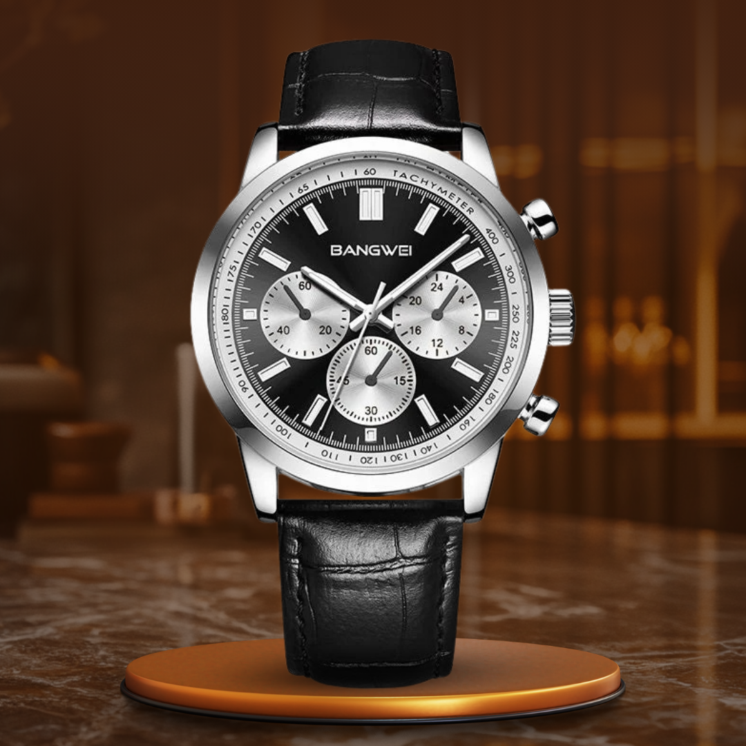 Casual Sport Military Business Leather Quartz Watch™