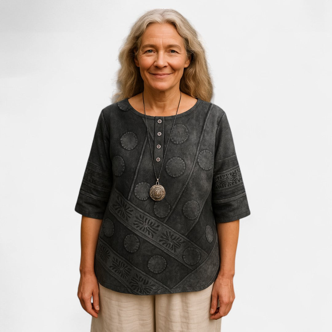 NORTHLINE STUDIO™ | Oversized Colourful Top