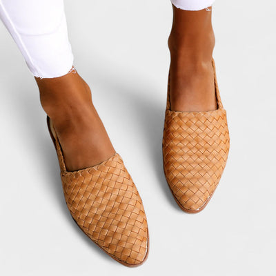 NINA | WOVEN SLIP-ON LOAFERS