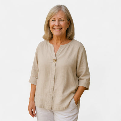 NORTHLINE STUDIO™ | Flattering Loose Fit Blouse