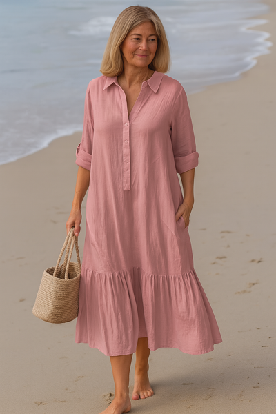 Grace | Collared Hemline Summer Dress