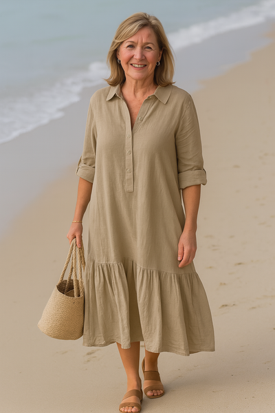 Grace | Collared Hemline Summer Dress