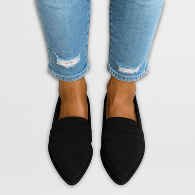 Nadia - Suede Loafers