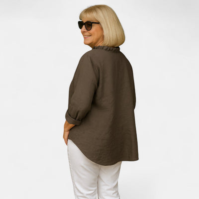 NORTHLINE STUDIO™ | Cozy Ruffle Blouse