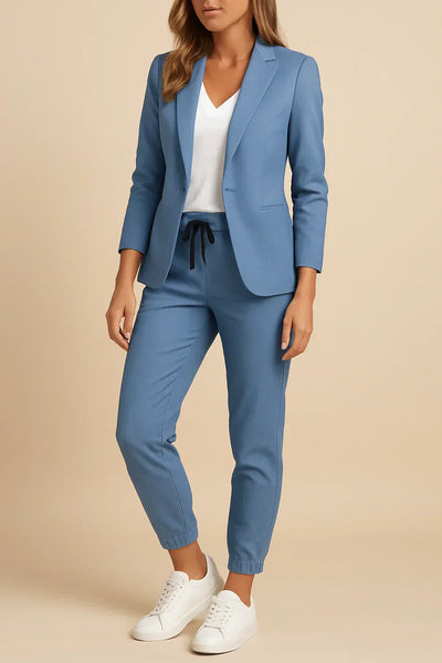 Capri - Women’s Bold Style Blazer & Trousers Set