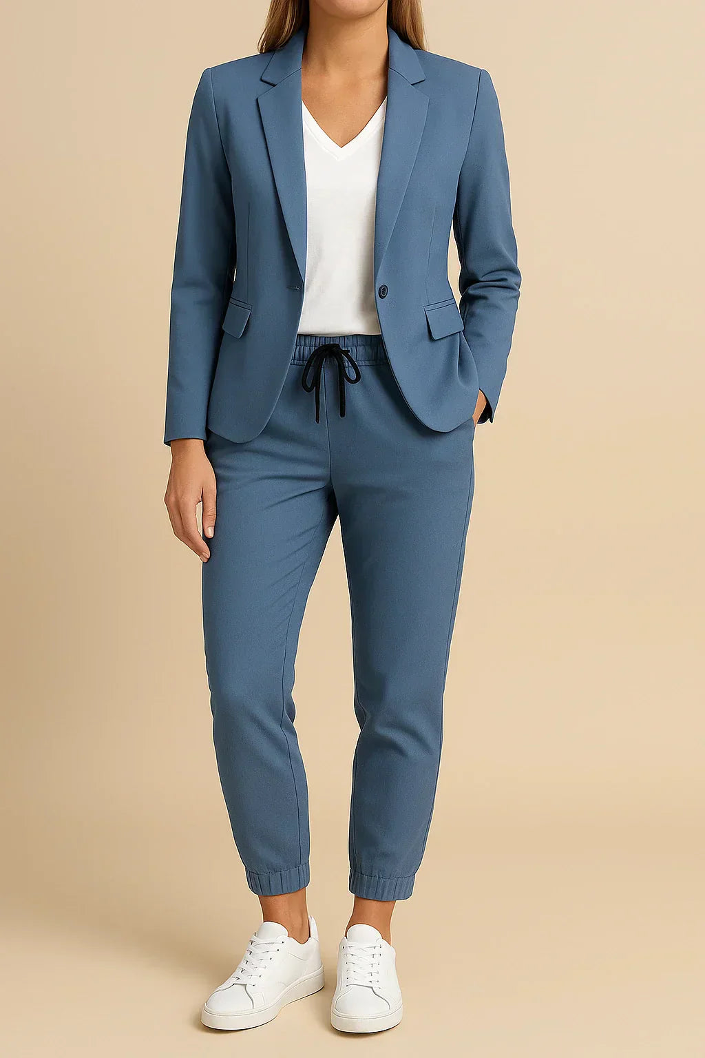 Capri - Women’s Bold Style Blazer & Trousers Set