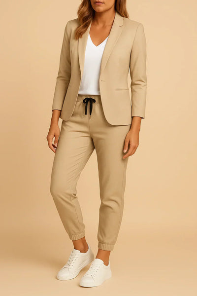 Capri - Women’s Bold Style Blazer & Trousers Set