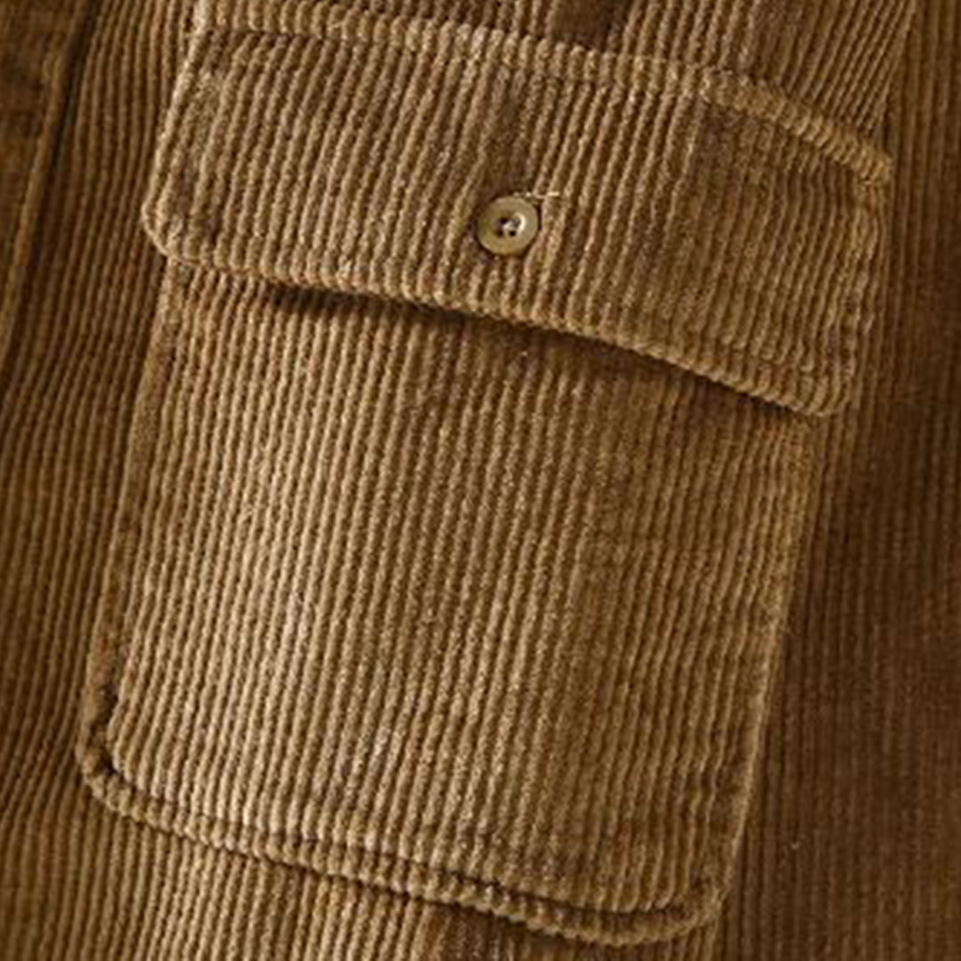 Avencea - Corduroy Winter Shirt for Men