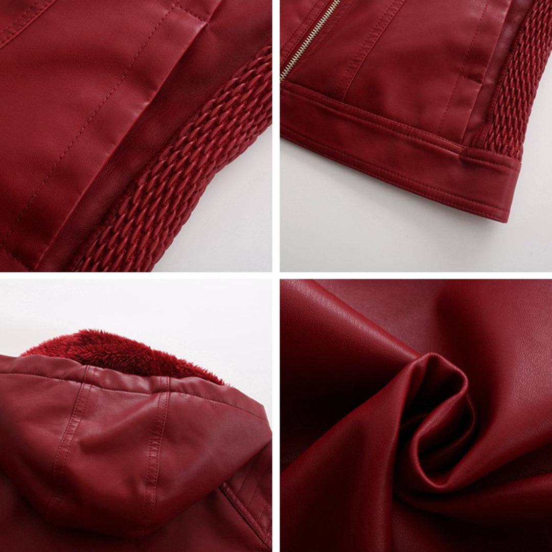 Avencea - Elegant leather jacket in stylish design