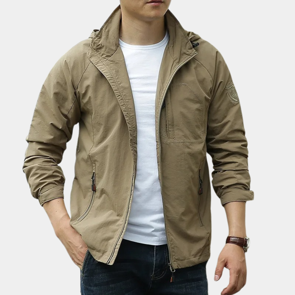 Avencea - Cargo Summer Jacket for Men for Optimal Style and Comfort
