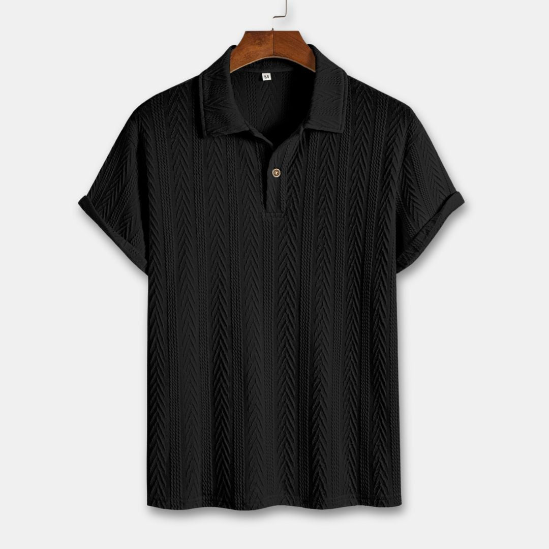 Lux Herringbone Polo