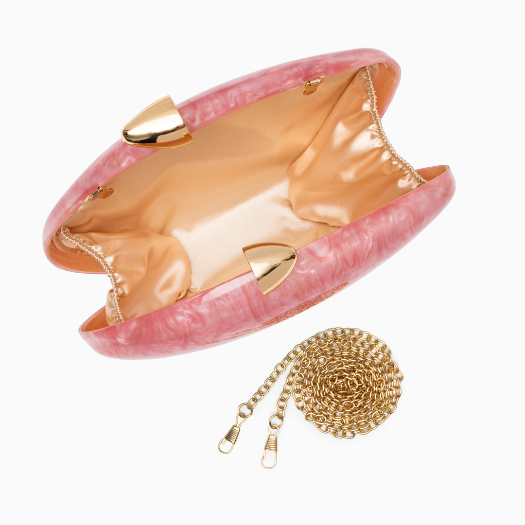 Skylynn Acrylic Clutch Bag