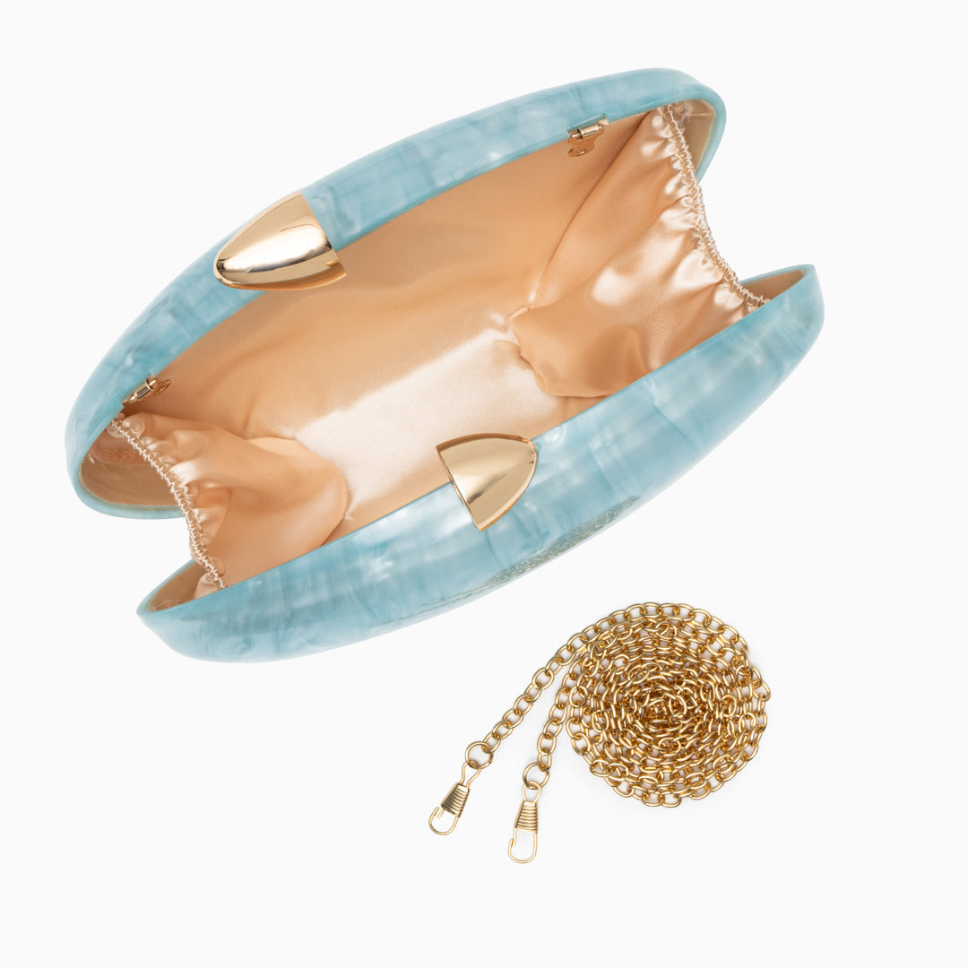 Skylynn Acrylic Clutch Bag