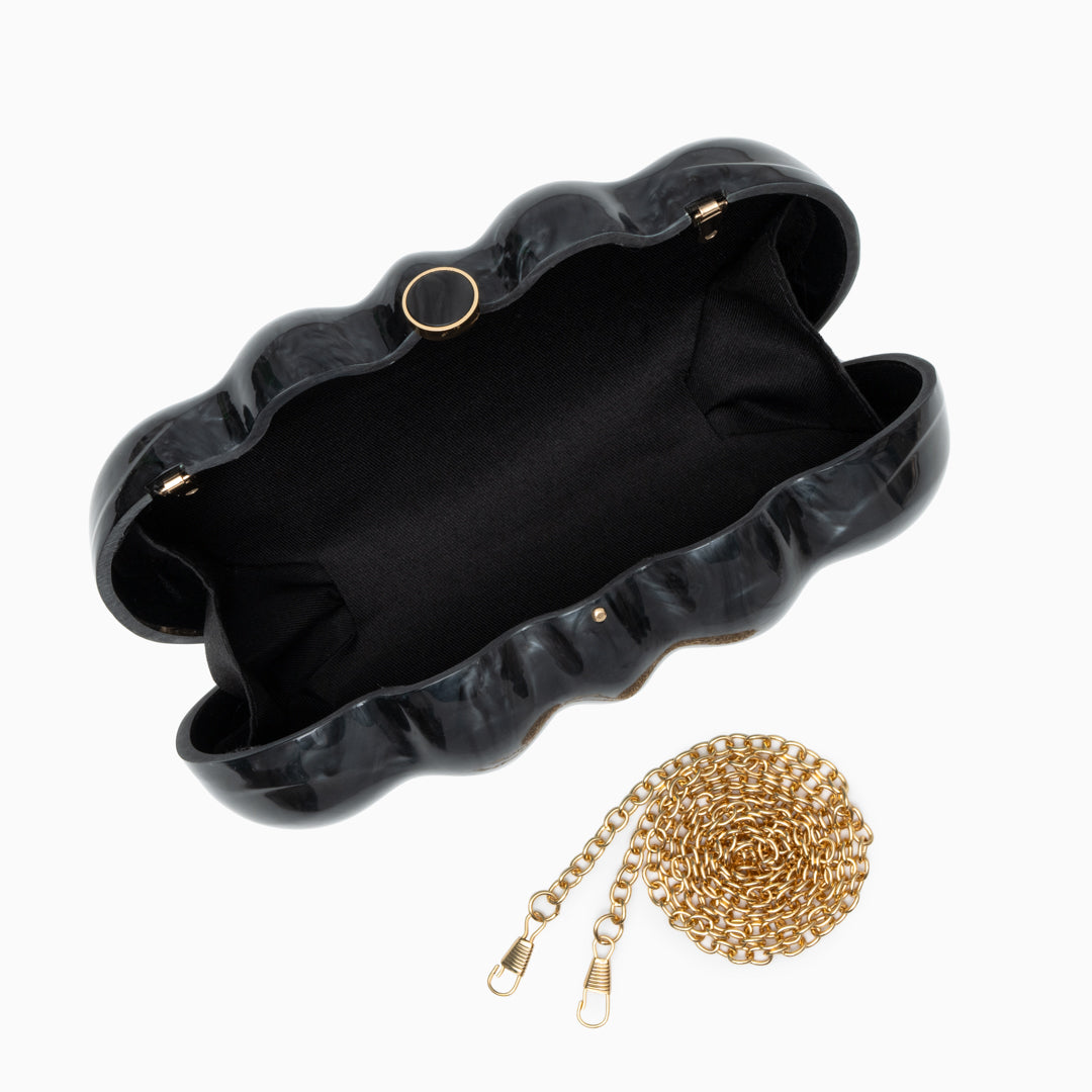 Novalie Acrylic Clutch Bag