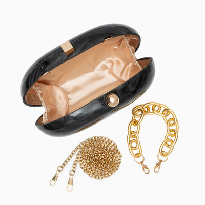 Skylynn Acrylic Clutch Bag