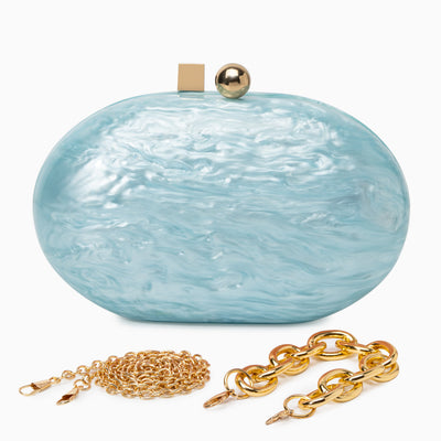 Skylynn Acrylic Clutch Bag