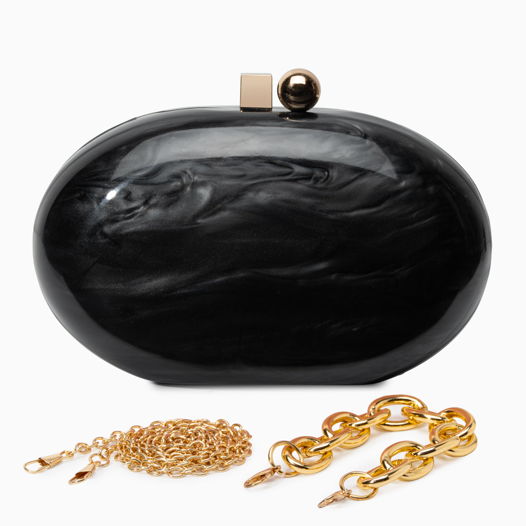 Skylynn Acrylic Clutch Bag