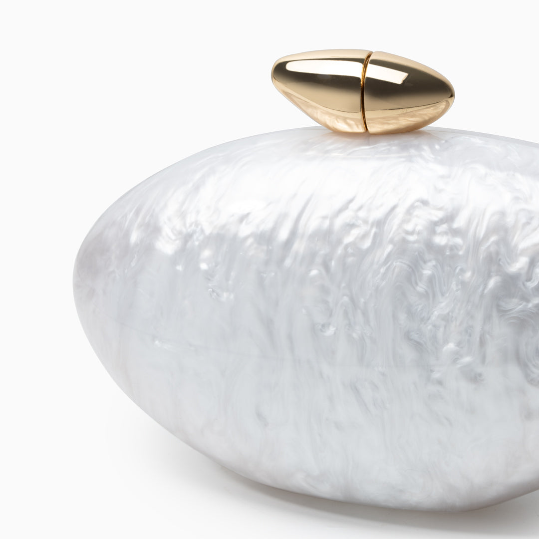 Zariya Acrylic Clutch Bag