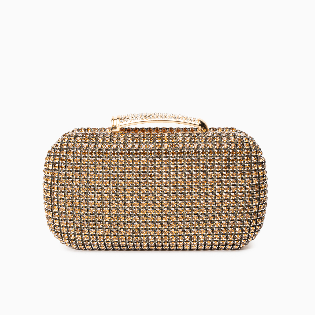 Sara Diamond Encrusted Clutch Bag