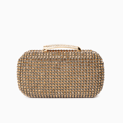 Sara Diamond Encrusted Clutch Bag