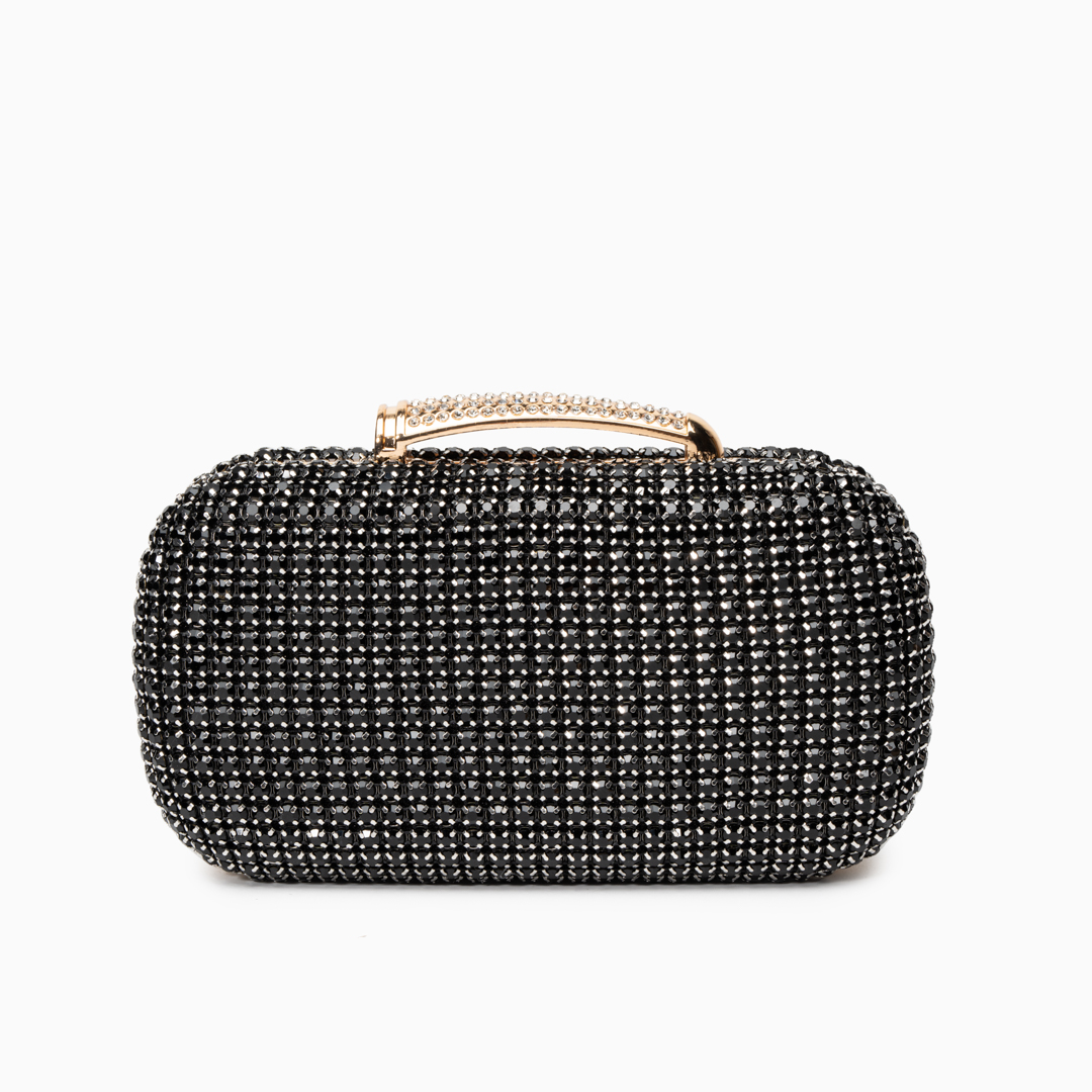 Sara Diamond Encrusted Clutch Bag