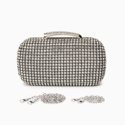Sara Diamond Encrusted Clutch Bag