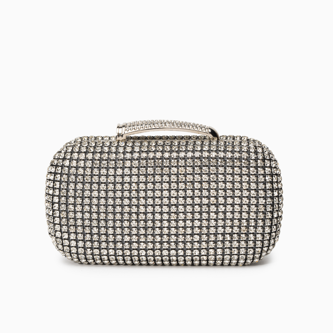 Sara Diamond Encrusted Clutch Bag