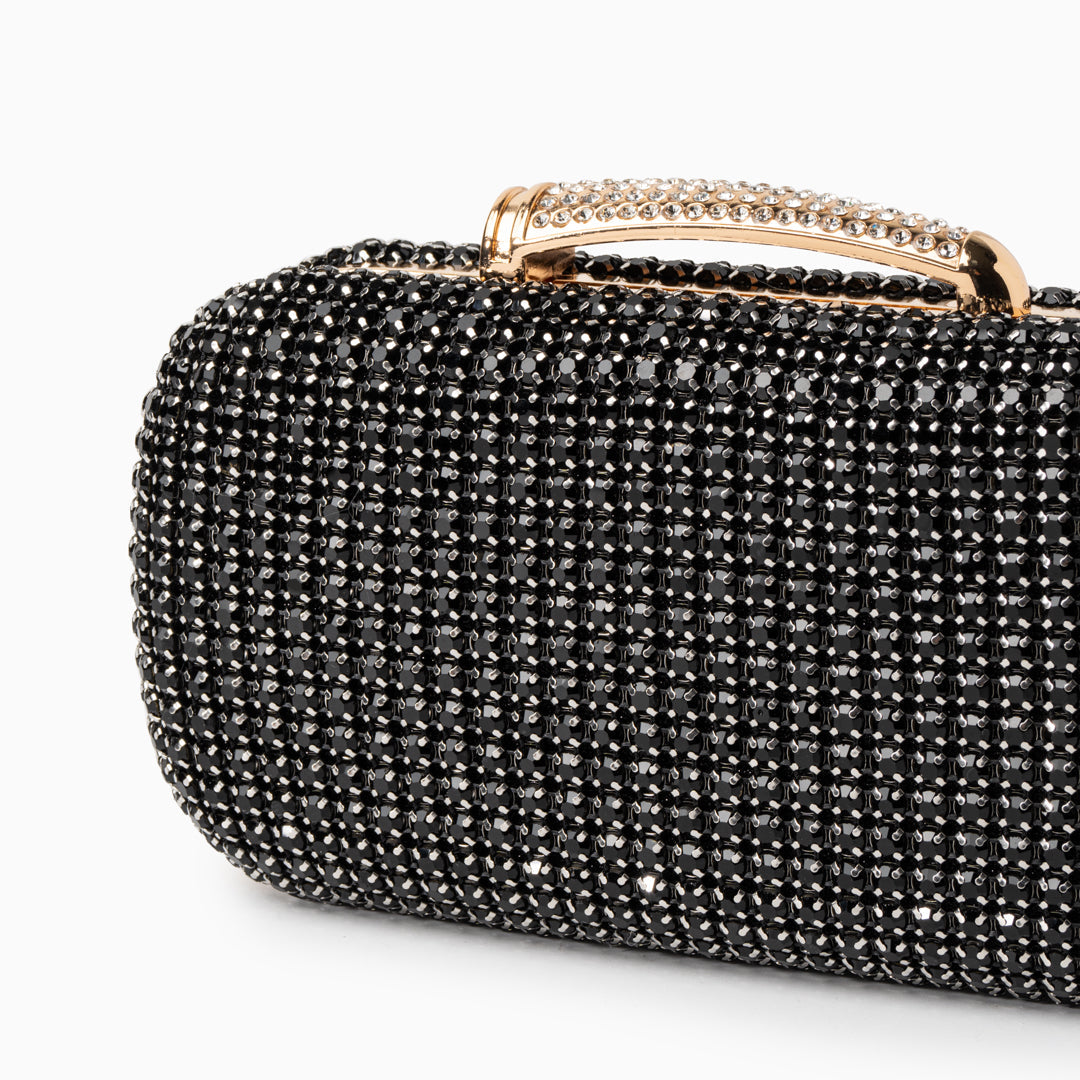 Sara Diamond Encrusted Clutch Bag